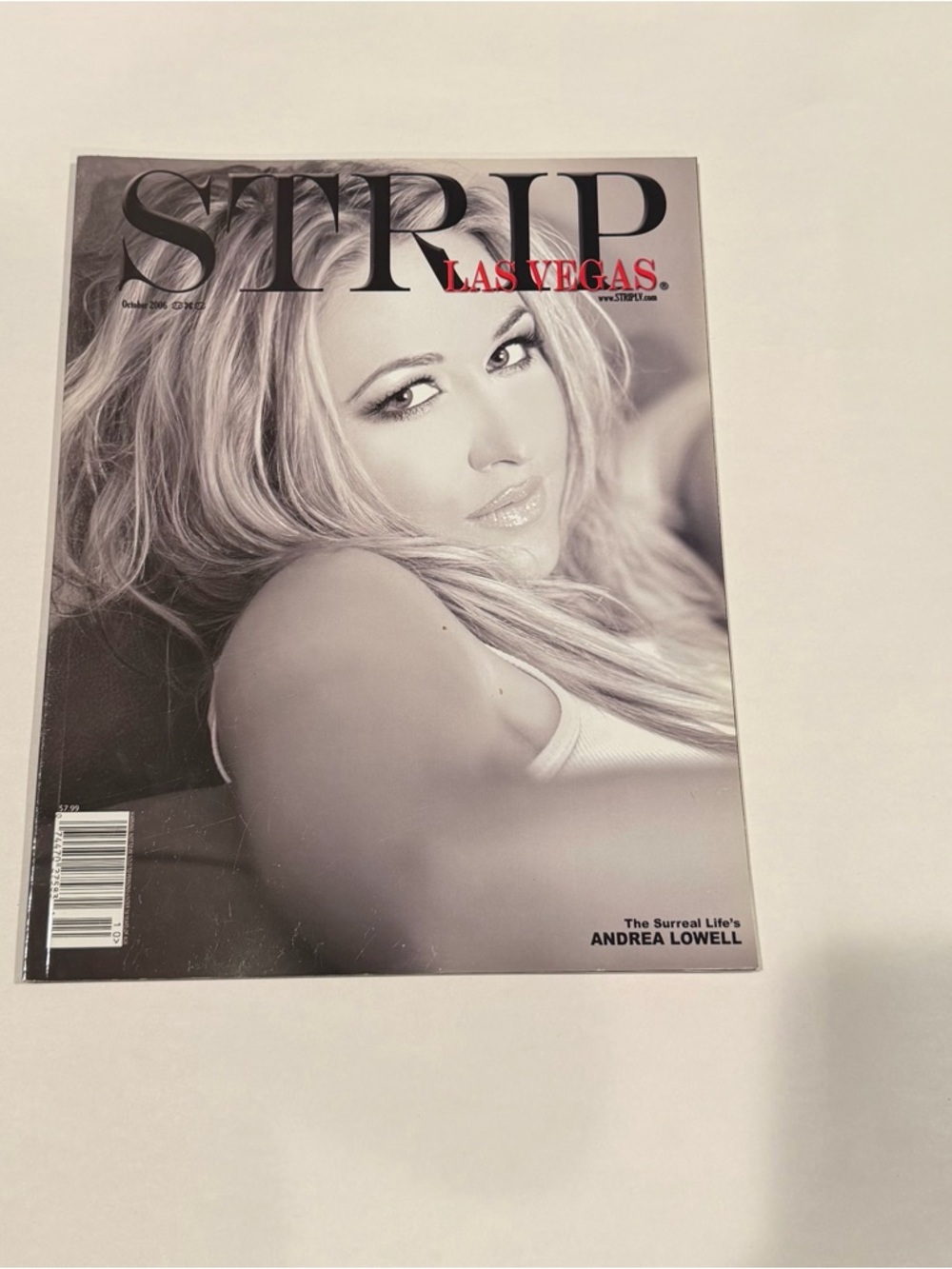 STRIP Las Vegas Magazine Cover - Black & White